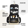 Picture of VENTURE 4TH Hanging Travel Toiletry Bag for Women & Men - Travel Organizer with Expandable Compartments & Removable Clear Pouch for Toiletries (Beige)
