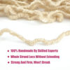 Picture of 36 Inch 1 Packs Soft Locs Blonde 613 Color Crochet Hair Pre Extended Long New Faux Locs Pre-looped Super Lightweight Synthetic Crochet Hair Braids For Black Women (36inch, 1pack, Blonde)