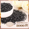 Picture of 8000PCS 3mm Resin Black Rhinestones Bulk for Crafting, Flatback Bedazzling Crystals for Crafts DIY Nail Decoration, Gems for Tumbler Shoes Clothing Fabric with Pickup Pen and Tweezers