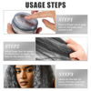 Picture of SOVONCARE Gray Temporary Hair Wax Color, Professional Styling Pomades Natural Hairstyle Clay for Men & Women Christmas Cosplay Date 4.23 oz (Sliver Gray)