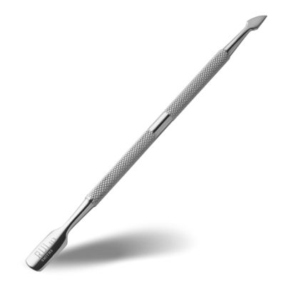 Picture of Rui Smiths Pro Cuticle Pusher with 2 Ends - Stainless Steel Manicure Tool - Style 113