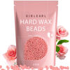 Picture of GIRLEARLE Hard Wax Beads for Hair Removal, 2.5lb, Rose Oil Infused, Brazilian Bikini Wax for Women Men, Sensitive Skin, Full Body Legs Face Underarms Waxing Beads