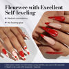 Picture of MelodySusie Fleurwee Plant-based UV Gel Nail Polish Hema Free 21 Non-Toxic Glitter Red Tiny P38 Christmas Gel Polish Long Lasting No Chip Gifts for Her Finger Toe Nail Art Salon Manicure at Home