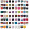 Picture of L. Erickson Grab & Go Pony - Caribbean - 8 Pack Ponytail Holder Hair Ties - Blue Mix