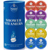 Picture of Shower Steamers Aromatherapy, 10-Pack Shower Bombs Mens Valentines Day Gifts for Him Her, Birthday Gifts for Wife, Women, Mom, Organic Lavender Mint Grapefruit Lemon Eucalyptus Oils