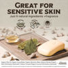 Picture of Carolina Castile Soap Vegan Bay Rum Castile Bar Soap - Bar of Natural Soap for Men, Women, and Kids - Gentle, Hydrating Castile Soap Bars with Organic Cocoa Butter and Olive Oil, 5 Oz.