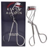 Picture of Kevyn Aucoin The Eyelash Curler: Easy use. Long-lasting curl of lashes effect. Wide opening. Stainless steel with two red lash cushions. Pro makeup artist tool for before & after mascara application