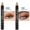 Picture of Kaely 2Pcs Cream Eyeshadow Stick Set for Eyes,Rose Gold & Beige Gold Shimmer Pen,Eye Brightener Halloween Makeup,sombras para ojos,Smooth Eye Shadow Highlighter Crayon Pencil Waterproof,05+15