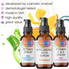 Picture of GLEOW Retinol Serum for Face, Vitamin C with Hyaluronic Acid Face Serum for Women and Men, Glow Skin Care Set Targets Appearance of Uneven Skin Tone and Dryness 3x1oz
