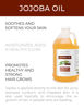 Picture of Jojoba Oil - 64 oz | 100% Pure and Natural | Golden, Unrefined, Cold Pressed, Hexane Free | Moisturizing Face, Hair, Body, Skin Care, Stretch Marks, Cuticles