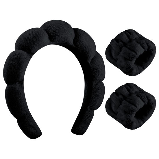 Picture of WSICSE Skincare Headbands, Sponge Spa Headband for Women Makeup Headband for Women Teen Girl Valentine's Day Gifts Trendy