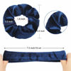 Picture of 20Pcs Didder Velvet Scrunchies: Soft Elastics Hair Ties in Dark Blue, Bobbles Ropes Hair Bands for Women and Girls