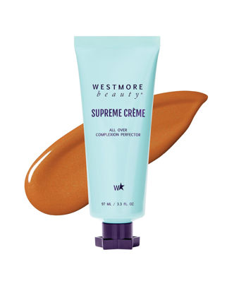 Picture of Westmore Beauty Supreme Creme All-Over Complexion Perfector - Long-Lasting CC Cream Foundation - Waterproof & Transfer-Resistant Skin Tint - 3.3 Oz (Rich)