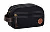 Picture of Timberland Men's Toiletry Bag Canvas Travel Kit Organizer, Black, One Size