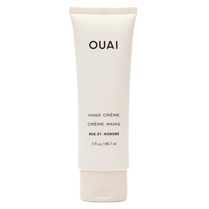 Picture of OUAI Hand Cream - Thick, Creamy Balm with Coconut Oil, Murumuru Butter and Shea Butter - Hydrating Moisturizer for Soft Hands - Use Daily to Deeply Nourish Skin (3 Oz)