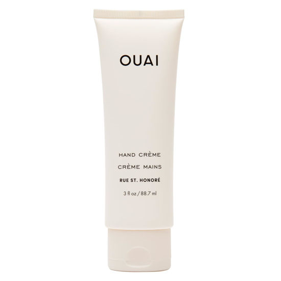 Picture of OUAI Hand Cream - Thick, Creamy Balm with Coconut Oil, Murumuru Butter and Shea Butter - Hydrating Moisturizer for Soft Hands - Use Daily to Deeply Nourish Skin (3 Oz)