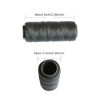 Picture of YANTAISIYU 20 Pieces 32mm Hairpieces Snap Clips U Shape Wig Clips for Hair Extensions Making Wig Accessories Set Tools (Black)