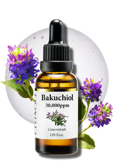 Picture of Korean Bakuchiol Concentrate DIY Mix-in Serum 30,000 ppm - High Potency Retinol Alternative | Wrinkle Reduction Skin Firming & Smoothing - Anti-Aging Sensitive Skin Vegan & Cruelty-Free Non-GMO 1 oz