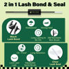 Picture of Lash Bond and Seal 10ML Bond and Seal Lash Glue KEYYOU Lash Cluster Glue Mascara for Long Lasting WaterProof Lash Extension Glue Black-5ml+5ml