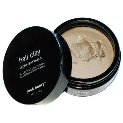 Picture of Jack Henry Hair Clay Styling Product, Add Thickness & Texture, 4 Ingredients, 1.6 oz