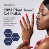 Picture of MelodySusie Fleurwee Plant-based UV Gel Nail Polish Hema Free 21 Non-Toxic Bright Orange Red P24 Long Lasting No Chip Christmas Gel Polish Gift for Women Finger Toe Nail Art Salon Manicure at Home