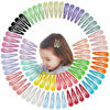 Picture of JIARON 80PCS Hair Clips, 2 Inch Non-Slip Metal Hair Barrettes for Girls, Kids, Baby and Women. (20 Colors)