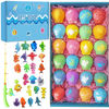 Picture of Bath Bombs for Kids with Surprise Fishing Games Inside for Girls Boys - 20 Shell Kids Bath Bombs Gift Set, Handmade Bubble Bath Fizzes Bomb for Chrildren Birthday Christmas and Party Favor