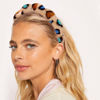 Picture of Spa Headbands for Washing Face Wristband Set Sponge Makeup Skincare Headband Wrist Towels Bubble Soft Terry Towel Cloth Hairband for Women Puffy Headwear Non Slip Thick Thin Hair Headwear