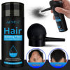 Picture of ALIVER Hair Fibers for Thinning Hair for Women & Men, Extra Spray Applicator, Black, 27.5 Gr Hair Powder Bald Spot Cover Up, Instantly Hair Filler, Undetected & Natural