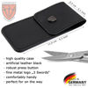 Picture of 3 Swords Germany - brand quality STAINLESS STEEL INOX CURVED NAIL SCISSORS (1 PIECE) with case for manicure pedicure - nail care by 3 Swords - Made in Germany