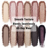 Picture of UCANBE 12 Color Eyeshadow Makeup Palette, Naked Nude Eye Shadow, Neutral Matte Shimmer Make Up Pallet with Double-ended Brush Set Kit, Highly Pigmented Long Lasting Waterproof
