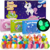 Picture of Bath Bombs for Kids with Toy Inside, 36 Pcs Bath Bombs with Glow in The Dark Dinosuar, Animal and Ocean Surprise Inside, Handmade Organic Bubble Bath Ball Gift Set for Birthday, Halloween, Christmas
