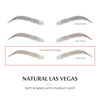 Picture of Bliss and Beyond USA | Waterproof Eyebrow Tattoo Stickers. A real hair stroke look. Hair replacement without surgery. Solution for hair loss. Bushy Tinted eyebrow tattoos. (New Las Vegas, Light Brown)