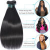 Picture of Great Grace Brazilian Straight Bundles Human Hair 20 22 24 Inch 12A 100% Unprocessed Virgin Human Hair Weave 3 Bundles Deals Natural Black Color (Natural Balck 3 Bundles, 20 22 24)