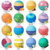 Picture of Bath Bombs - 25 Extra Large Pcs + 3 Bubble Bars & Dried Flowers - Bubble Bath Shower Salts for Women, Men & Kids - Relaxing Bathbombs Gift Set Bath Essentials Shower Steamers