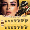 Picture of QUEWEL DIY-Lash-Extension-Kit, 320Pcs 80D+100D Fluffy-Lash-Clusters 12-18mm Volume-Lash-Clusters-Kit with Lash Bond and Seal and Lash Tweezers Easy DIY at Home(80+100D Fluffy Kit)