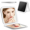 Picture of MIYADIVA Compact Mirror, 30X Magnifying Mirror, Pocket Mirror for Purse, Travel Makeup Mirror with 30X/1X Magnification, Travel Essentials Mirror, Precision Tweezers, Present for Girls