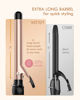 Picture of Curling Iron 1 Inch Barrel, Long Barrel Curling Wand for Hair, Ceramic Tourmaline Hair Curling Iron Double Voltage(100-240V)
