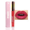 Picture of evpct 1Pcs Ruby Red Matte to Glitter Liquid Lipstick Lip Set Kit, Long Lasting Matte Diamond Glitter Lipstick Waterproof, Colorful Sparkly Glossy Metallic Shimmer Sparkle Lip Gloss for Women 03#