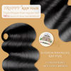 Picture of TRIIPPY Raw Human Hair Bundles,Triple Lifespan Than Regular Virgin Hair No.1 Sales Of Raw Hair Bundles, 16 18 20 Inches Cambodian Raw Body Wave 3 Bundles, Keep Soft and Silky After Multiple Washes