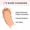 Picture of IT Cosmetics Celebration Foundation Illumination, Tan (W) - Full-Coverage, Anti-Aging Powder Foundation - Blurs Pores, Wrinkles & Imperfections - 0.3 oz Compact