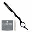 Picture of Facón Professional Hair Styling Thinning Texturizing Cutting Faether Razor + 10 Replacement Blades