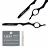 Picture of Facón Professional Hair Styling Thinning Texturizing Cutting Faether Razor + 10 Replacement Blades