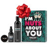 Picture of Ballsy Nuts About You Sack Pack, Men's Fresh Kit, Gift for Valentine's Day, Includes Ballwash, Sack Spray and NutRub, Sun & Surf