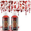 Picture of Fake Blood Kit Halloween Makeup Kit Tattoo Stickers Waterproof Scar Wound Tattoos (Fake Blood Tattoo Kit 12 pcs)