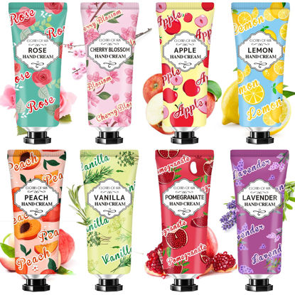 Picture of 8 Pack Hand Cream Gift Set,Valentines Day Gifts for Women, Valentines Gifts for Teengirls,Mini Travel Size Lotion for Teacher Appreciation Gifts Nurse Gifts,Hand Lotionfor Dry Cracked Hands