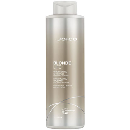 Picture of Joico Blonde Life Brightening Shampoo | For Blonde Hair | Add Softness & Smoothness | Sulfate Free | With Monoi & Tamanu Oil | 33.8 Fl Oz
