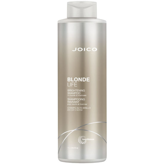 Picture of Joico Blonde Life Brightening Shampoo | For Blonde Hair | Add Softness & Smoothness | Sulfate Free | With Monoi & Tamanu Oil | 33.8 Fl Oz