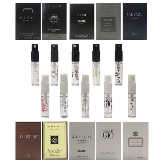 Picture of Sufeasdf Men’s Designer Fragrance Sampler Cologne Samples Set for Men Travel (10PCS)