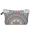 Picture of Deanfun Cosmetic Bag for Women, Mandala Flowers Waterproof Makeup Bags Roomy Toiletry Pouch Travel Accessories Gifts (50965)